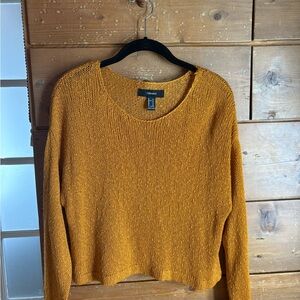 Forever 21 Women's Mustard Sweater